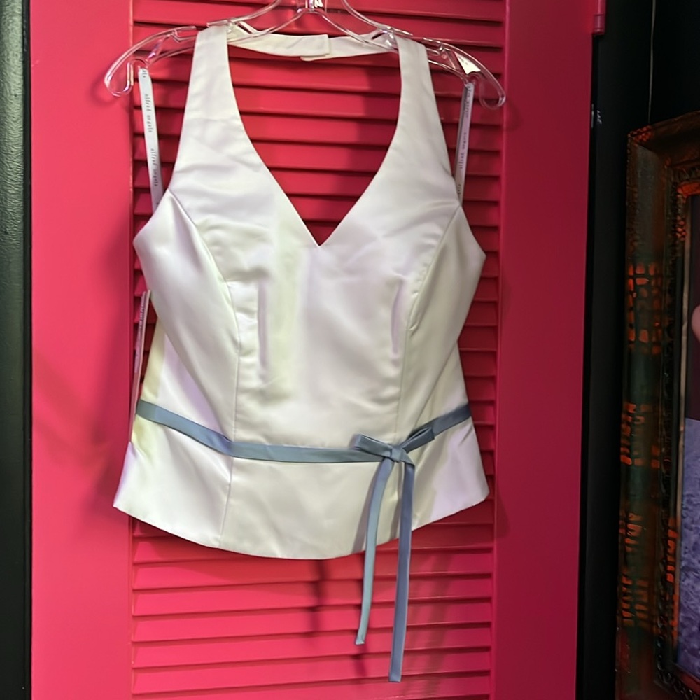ALFRED ANGELO SIZE 12 HALTER TOP
